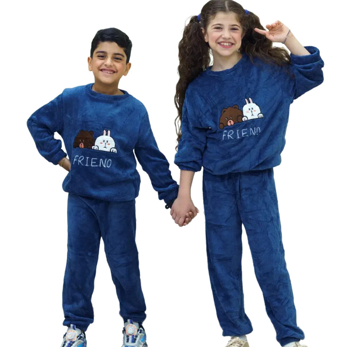 ست تدی بچگانه  وارداتی گرم بالا دو رو عمده (بسته 3تایی)