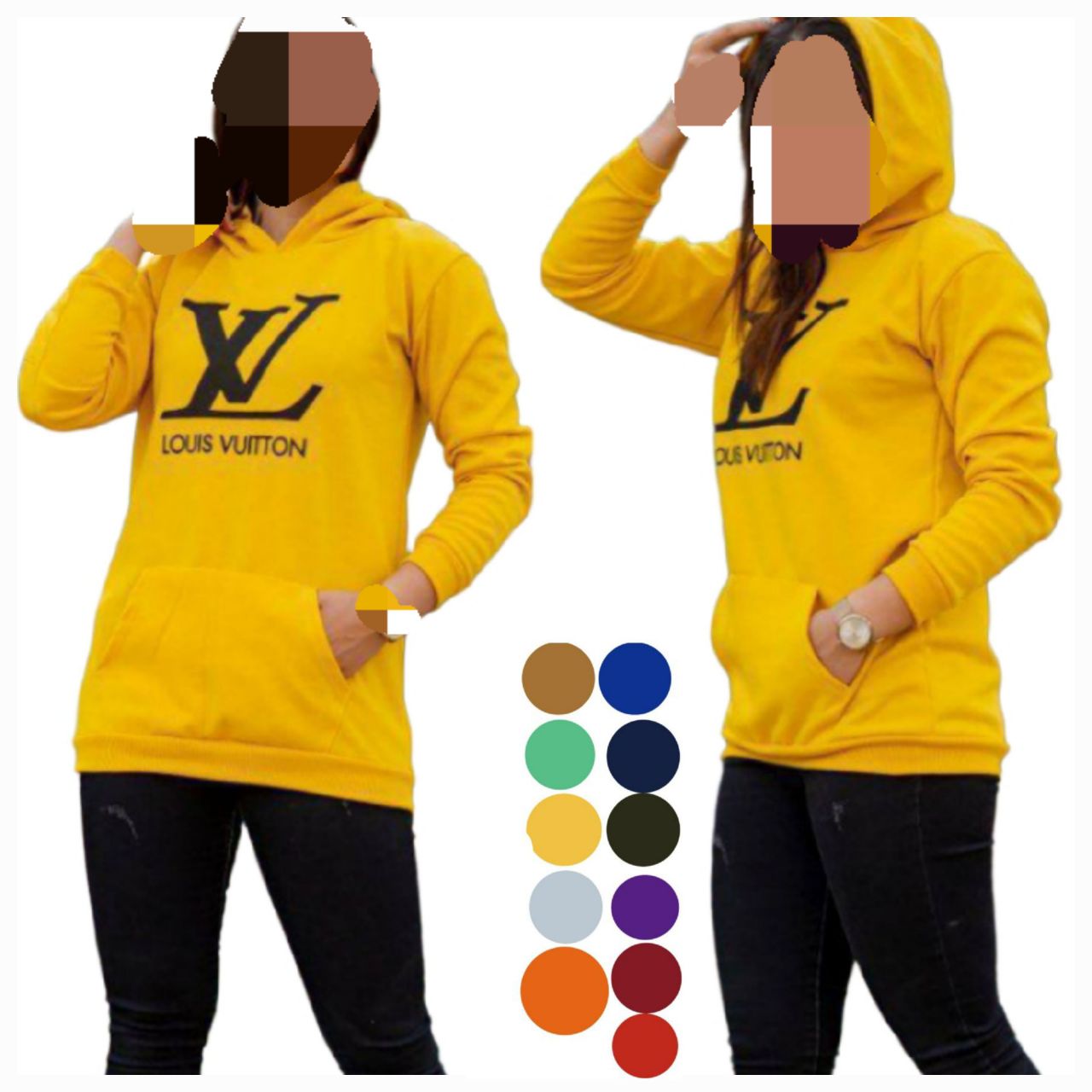 هودی زنانه دورس تو کرک عمده 4 تایی