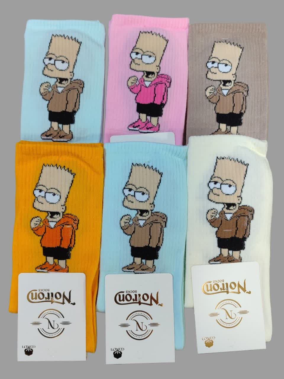 جوراب ساق بلند زنانه عمده 12 تایی