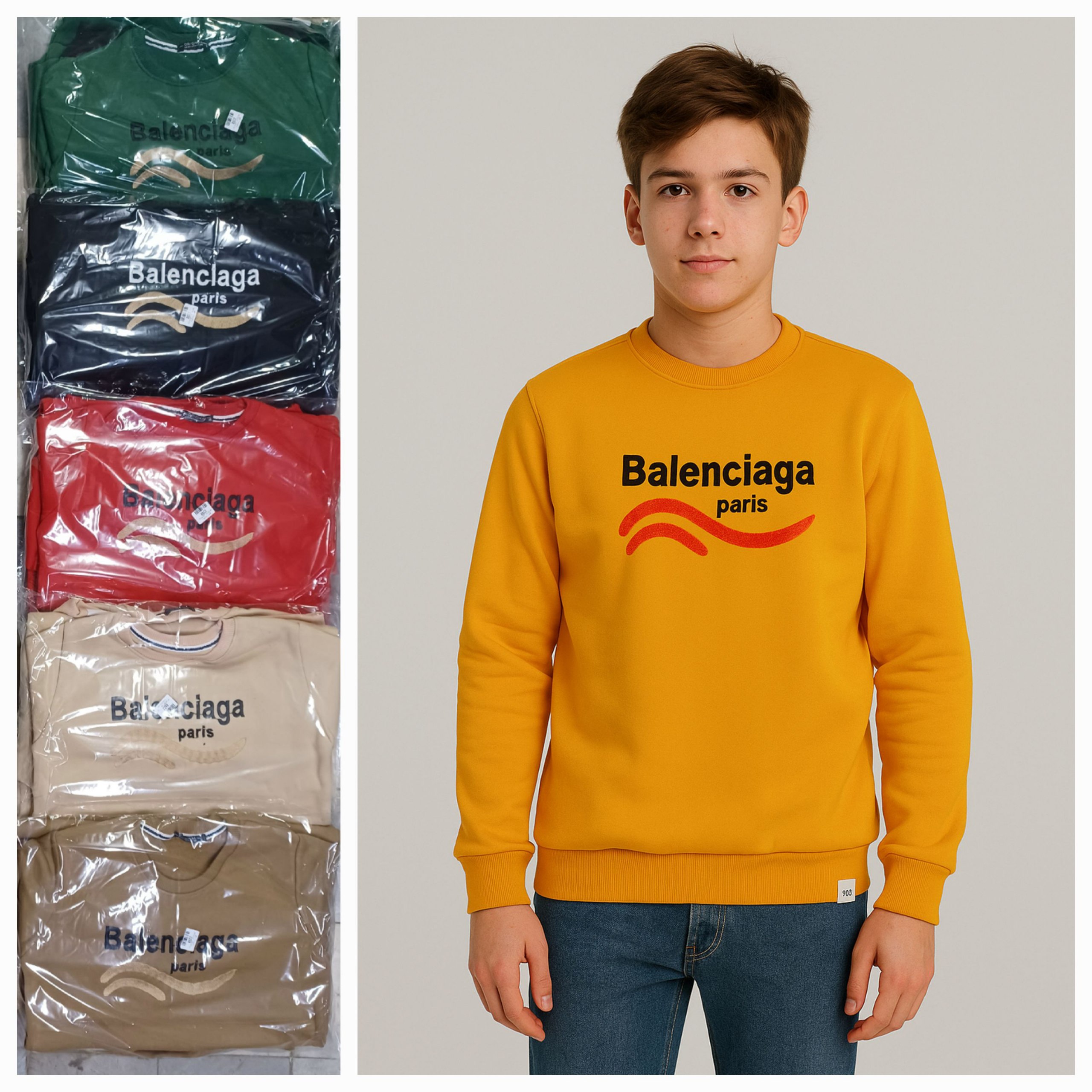 بلوز پسرانه دورس 3 نخ تو کرک گلدوزی عمده (بسته 3تایی)