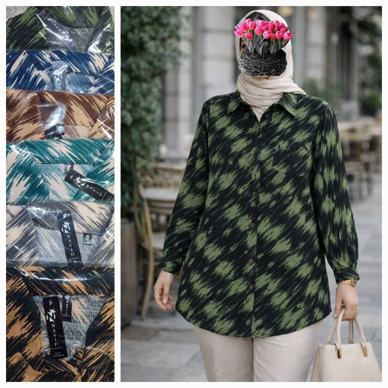 مانتو زنانه کرپ دبل عمده 4 تایی