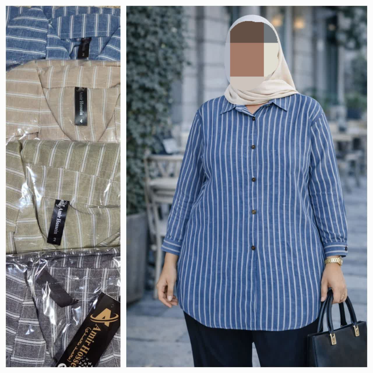 تونیک زنانه راه راه لنین 