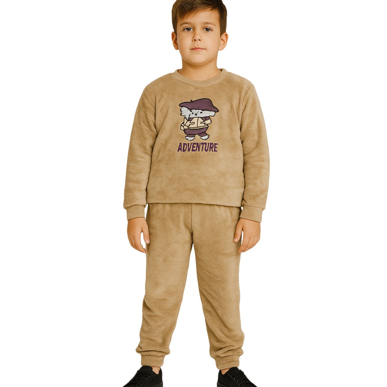 ست تدی بچگانه  وارداتی گرم بالا دو رو عمده (بسته 3تایی)