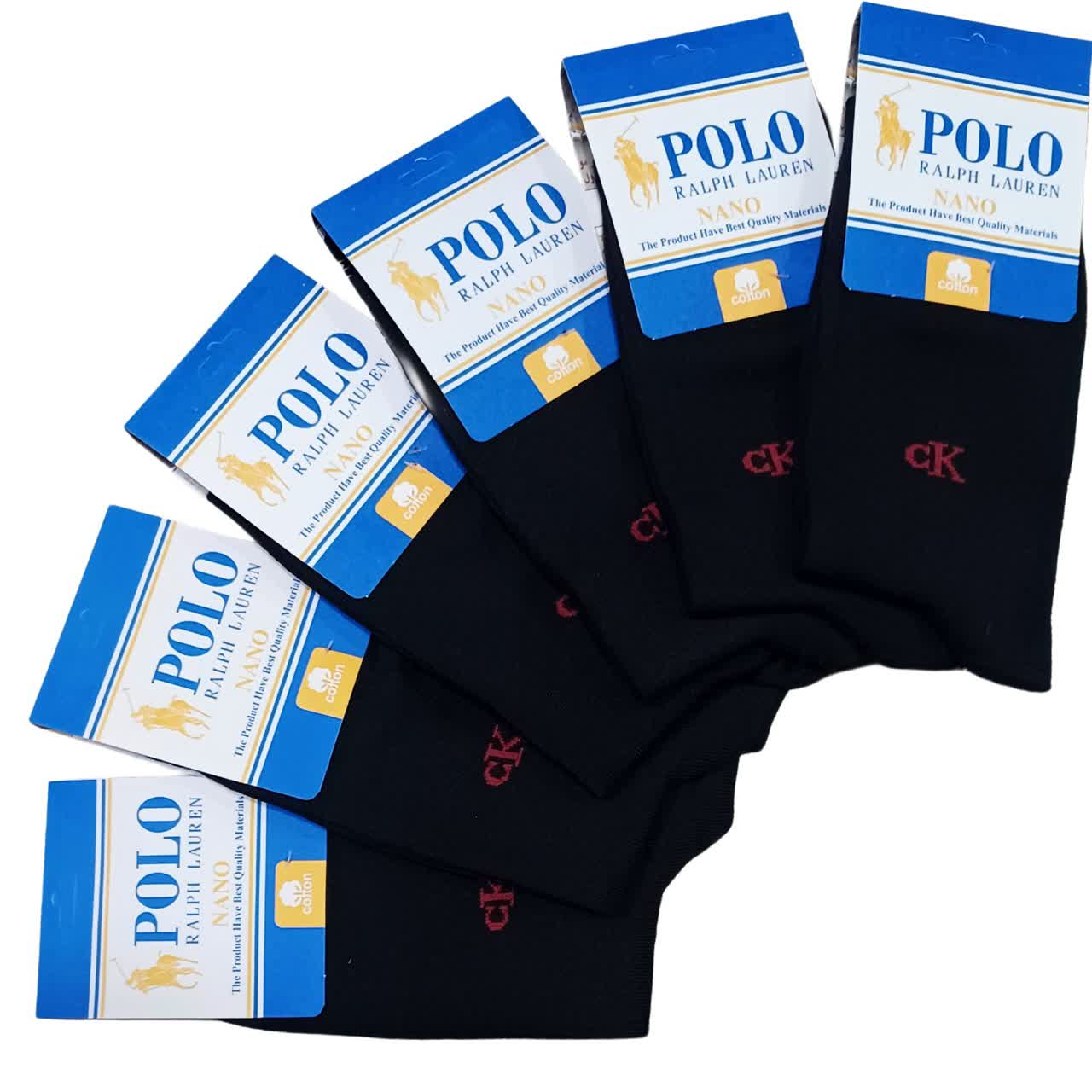 جوراب مردانه مشکی عمده. 12تایی