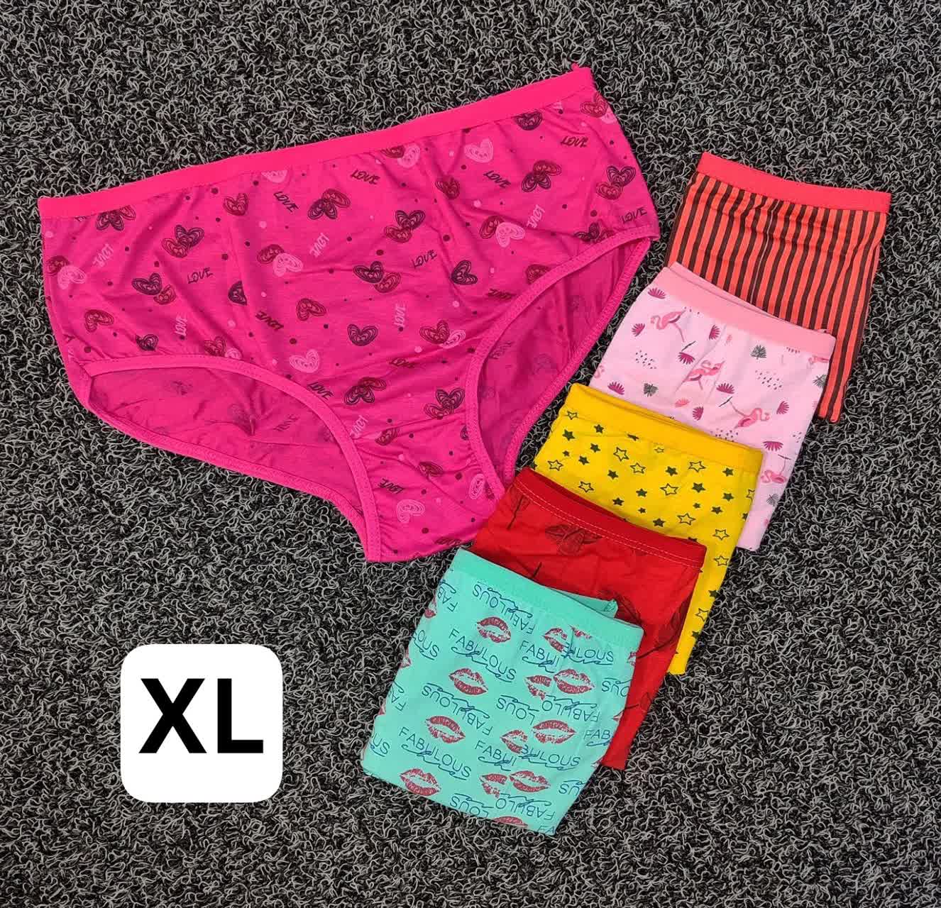 شورت زنانه فانتزی پنبه XLعمده 12 تایی