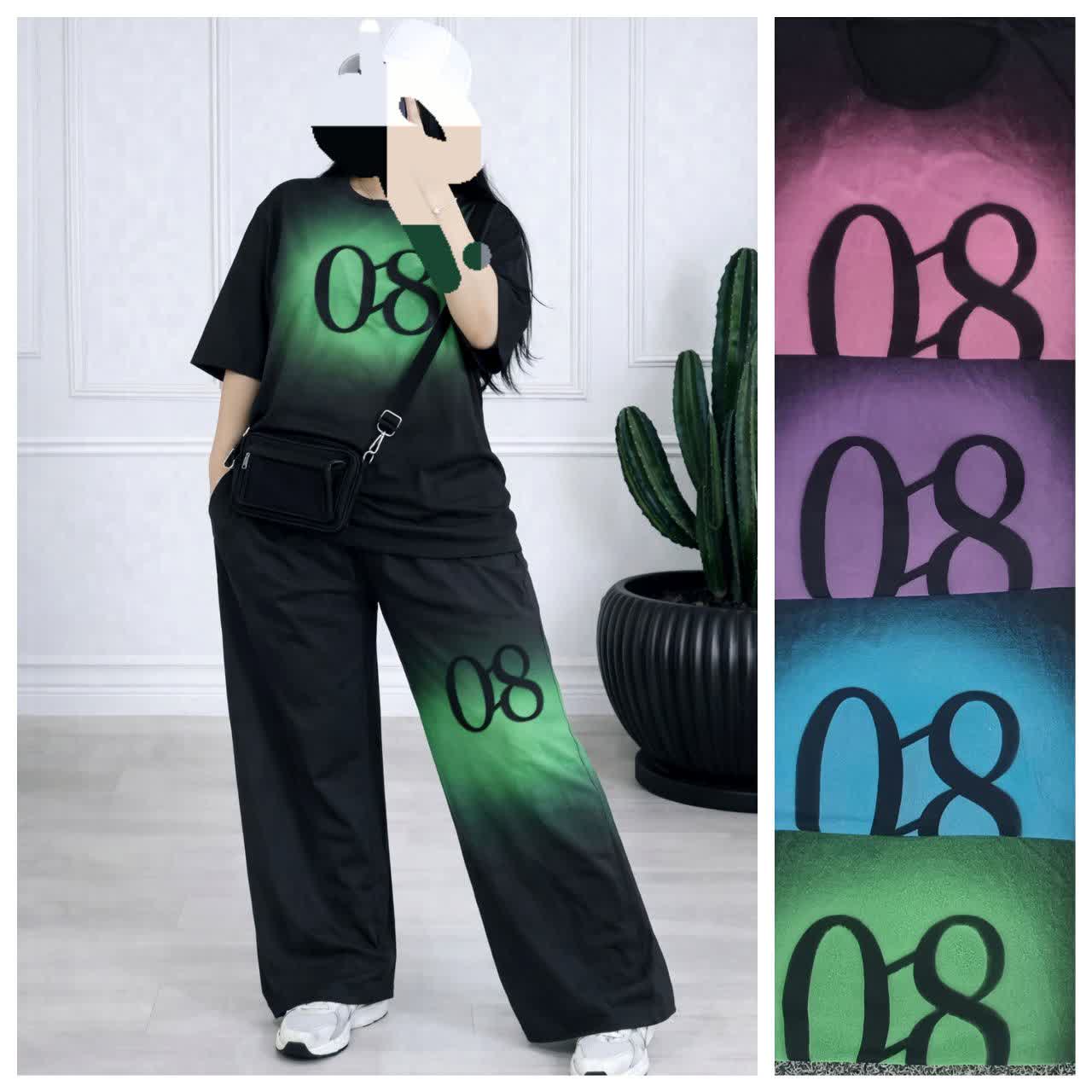 ست بلوز شلوار زنانه پنبه اعلا عمده 4 تایی