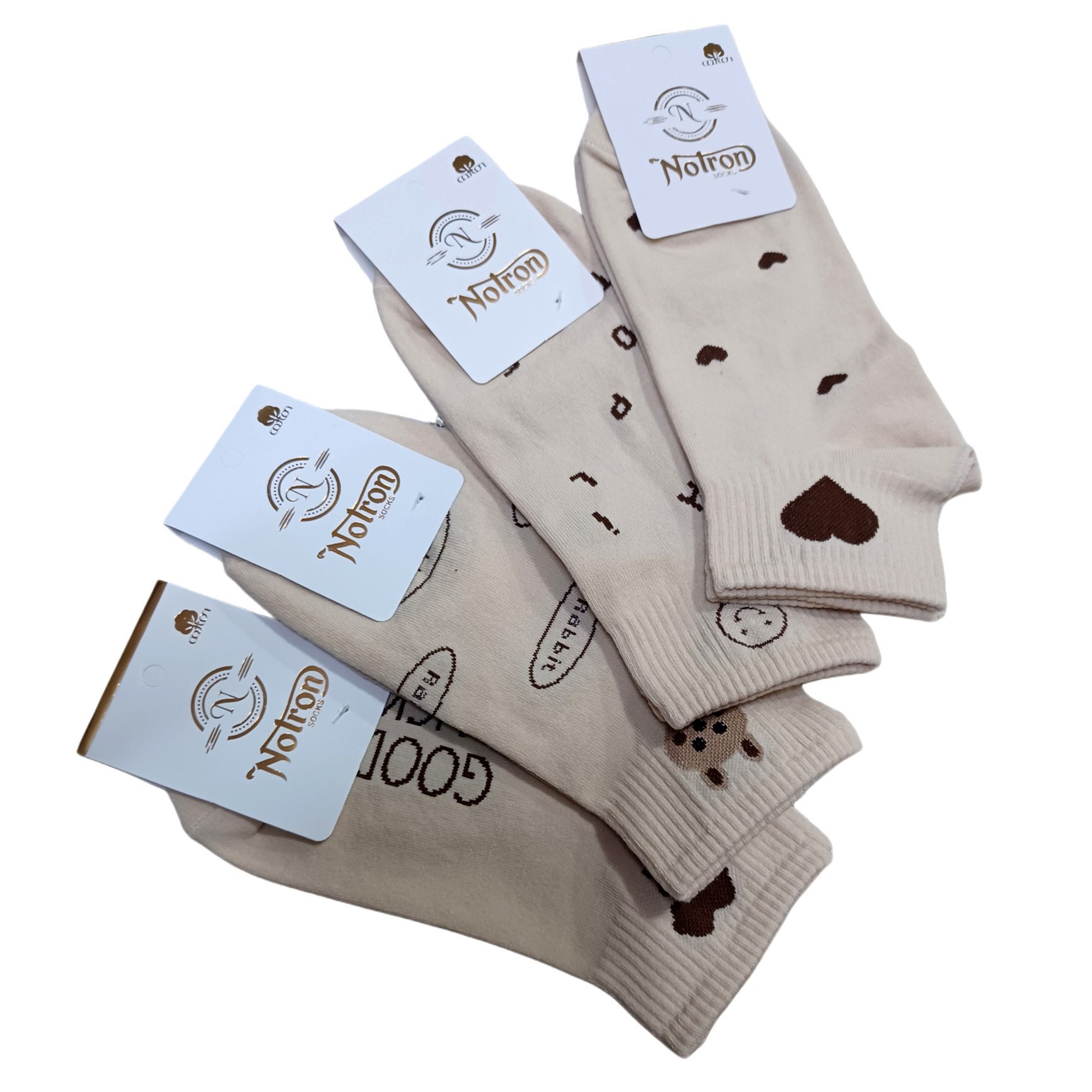 جوراب زنانه کش انگلیسی سیلندر 200 عمده (بسته 12تایی)