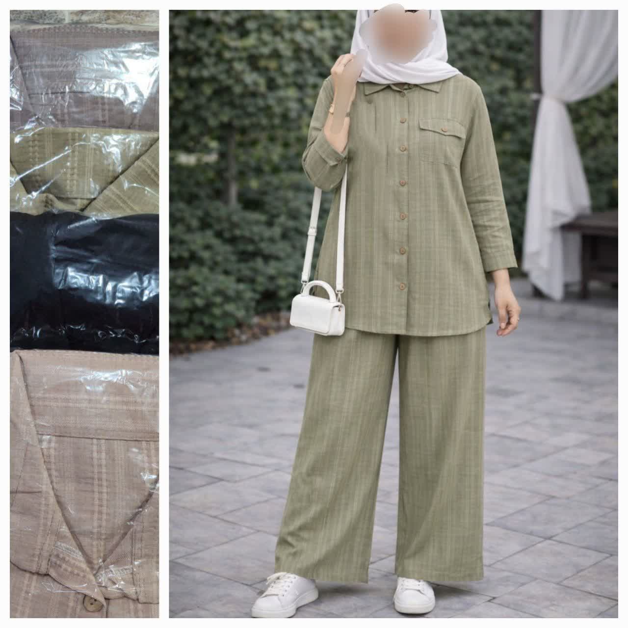 ست تونیک شلوار زنانه صوفیا عمده 4 تایی